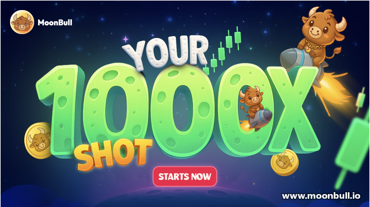 Why MoonBull’s 1000x Meme Coin Presale Is Worth Watching